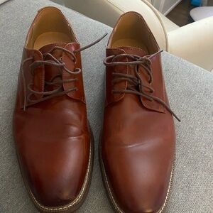 Men's Brown Leather Dress Shoes